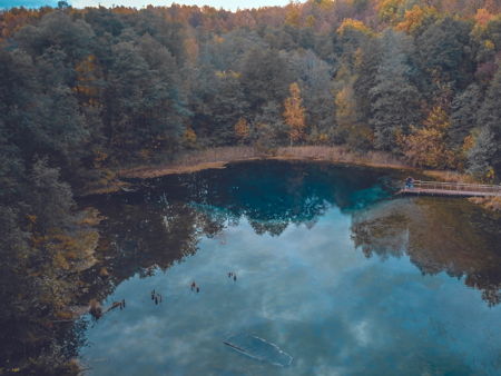 Голубые озера