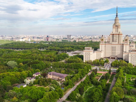 Здание МГУ
