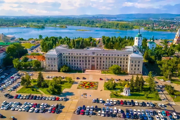 Площадь им. Кирова — центральная площадь Иркутска