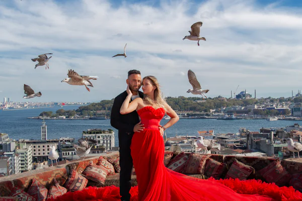 На крыльях чайки: фотосессия на крыше над Стамбулом — фото 4, Стамбул | Покатаем