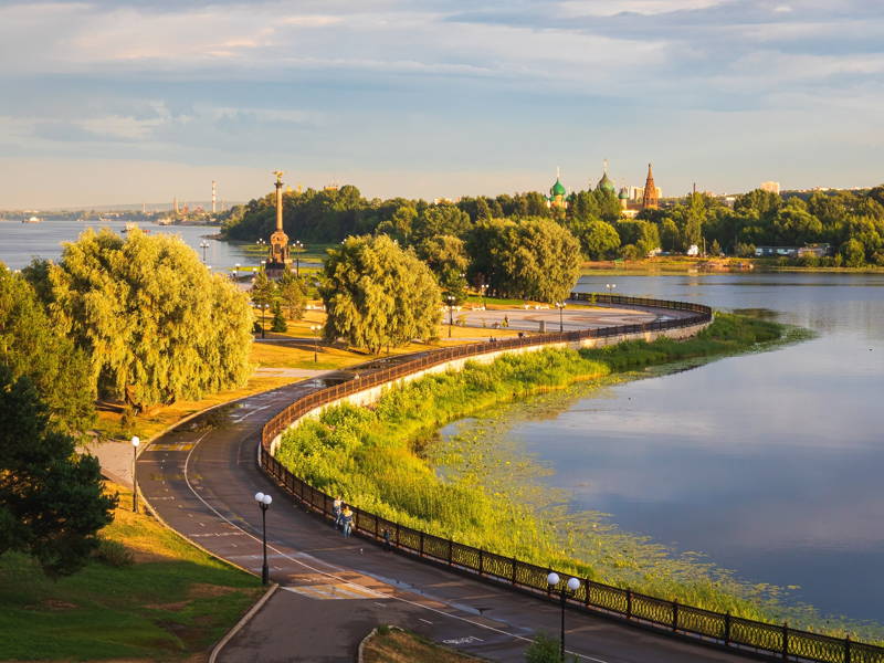 Ярославль в предзакатный час