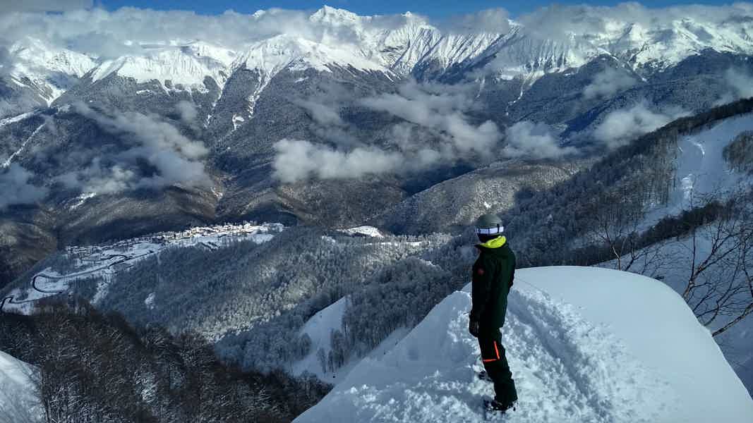 Идеальный горнолыжный день на курортах Красной Поляны - фото 5