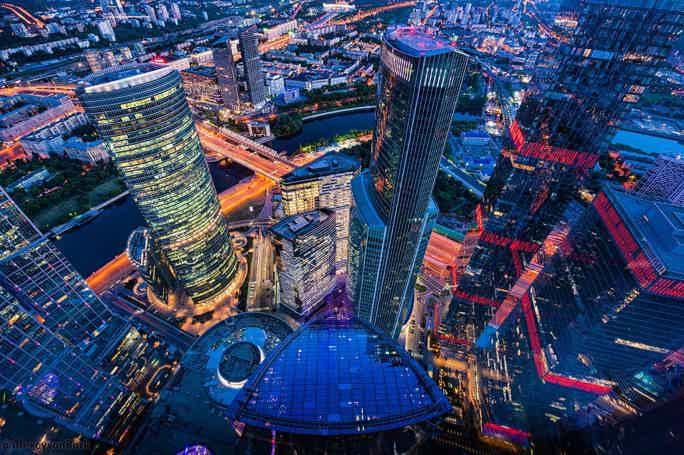 Москоу сити башня око