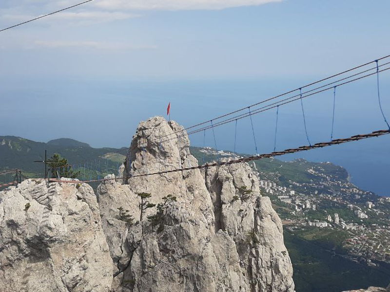 Вершина  на Ай Петри - подвесной мост и купание в море - экскурсия в Севастополь, Россия