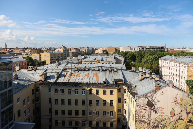 Петербург 4 в 1: дворы, парадные, коммуналки и крыша — фото 3