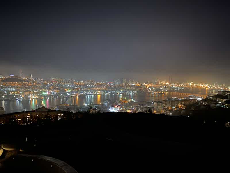 Владивосток портовый город днем и ночью - фото 1