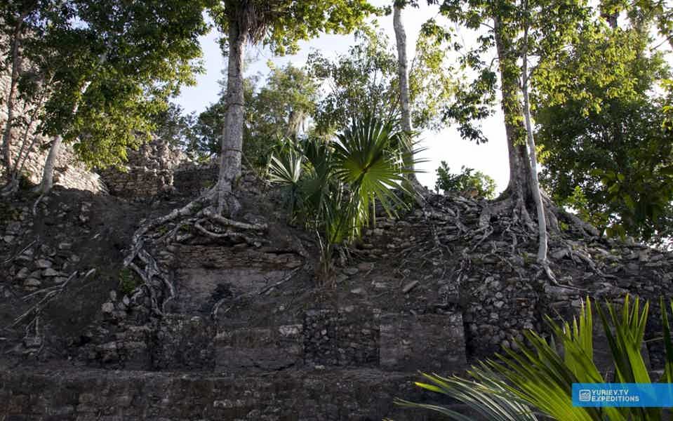 Мексика: поездка в древние майянские города: Коба, Тулум и купание в подземных пещерах "сенотах" - фото 4