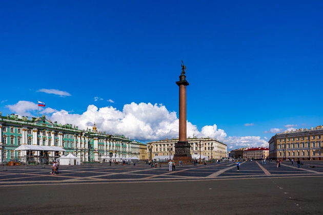 Петербург с высоты Лахта-центра