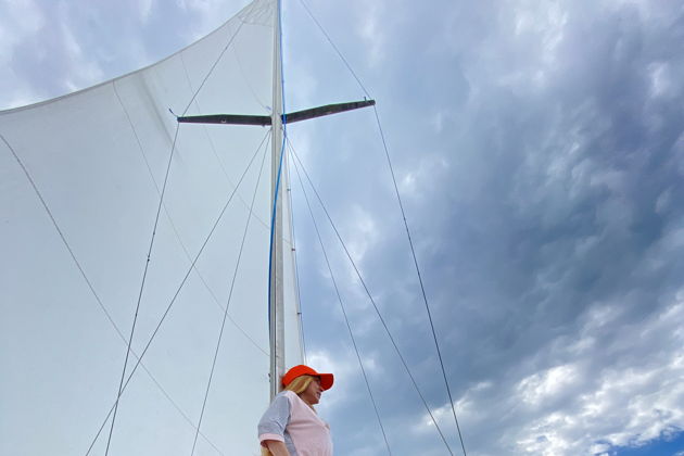 Виды На яхте по Пермскому морю