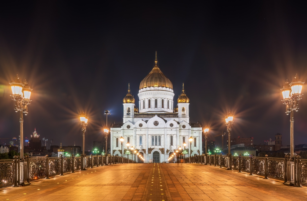 Москва после полуночи: эксклюзивная ночная экскурсия на микроавтобусе (1/7)