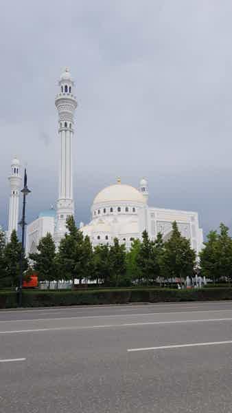 Ночные мечети Чечни и смотровая на Грозный. - фото 4