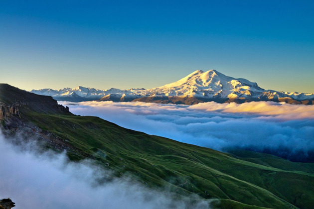 Эльбрус, или путешествие к спящему вулкану Кавказа через озеро Гижгит