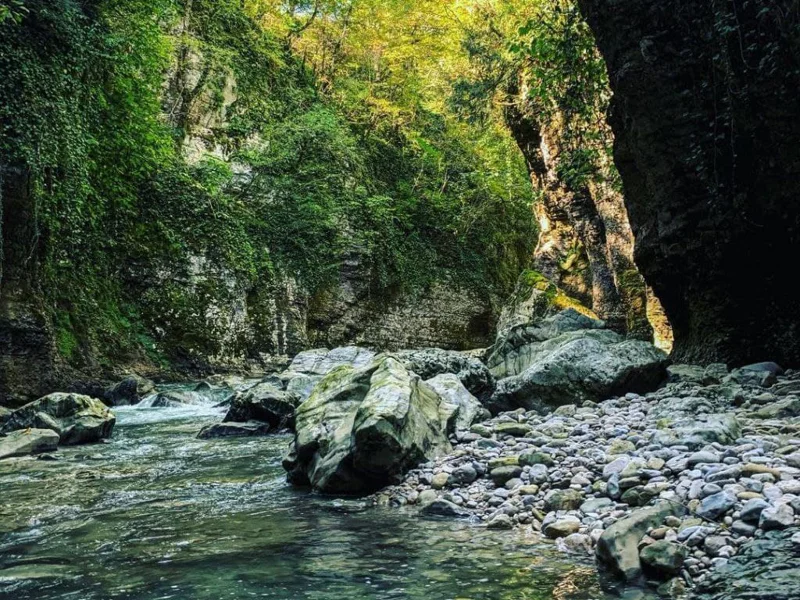 Мартвильский каньон, пещера Прометея и термальные источники — фото 5, Кобулети | Покатаем
