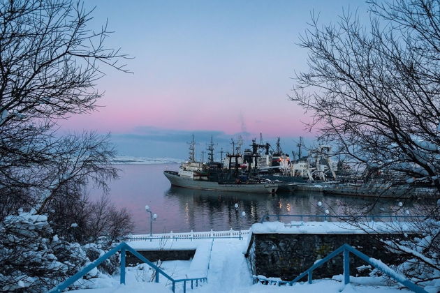 Виды Североморск. Тайны закрытого военного города.