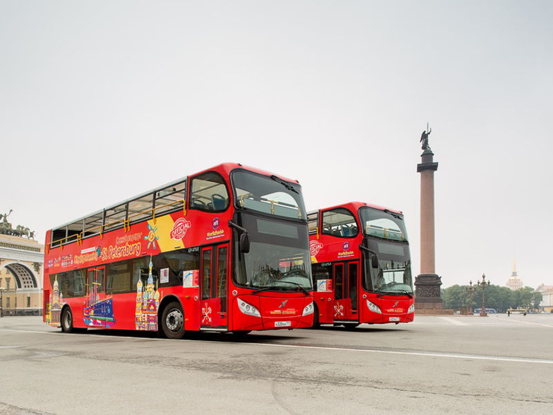 Обзорная экскурсия по Санкт-Петербургу на двухэтажном автобусе - экскурсия в Санкт-Петербург, Россия