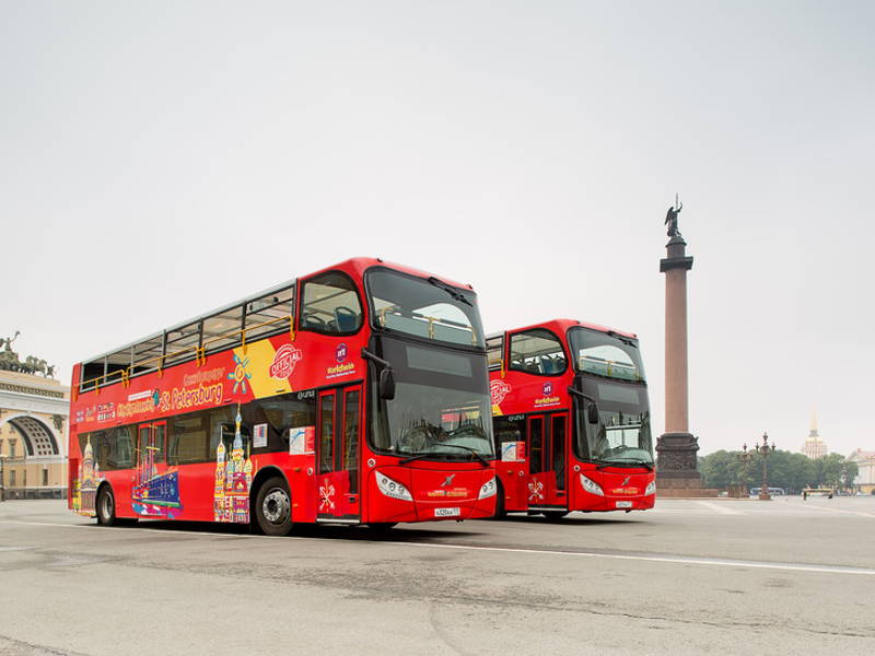 Обзорная экскурсия по Санкт-Петербургу на двухэтажном автобусе