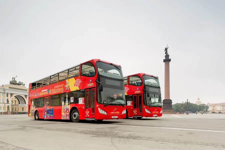 Обзорная экскурсия по Санкт-Петербургу на двухэтажном автобусе — фото 1