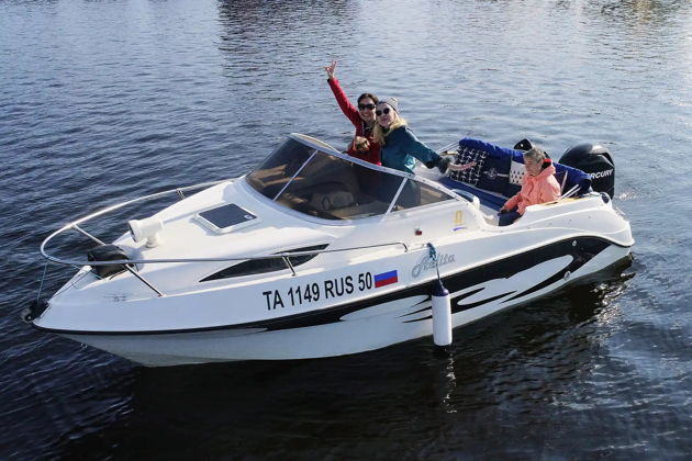 Виды Прогулка на катере с капитаном по Клязьменскому водохранилищу