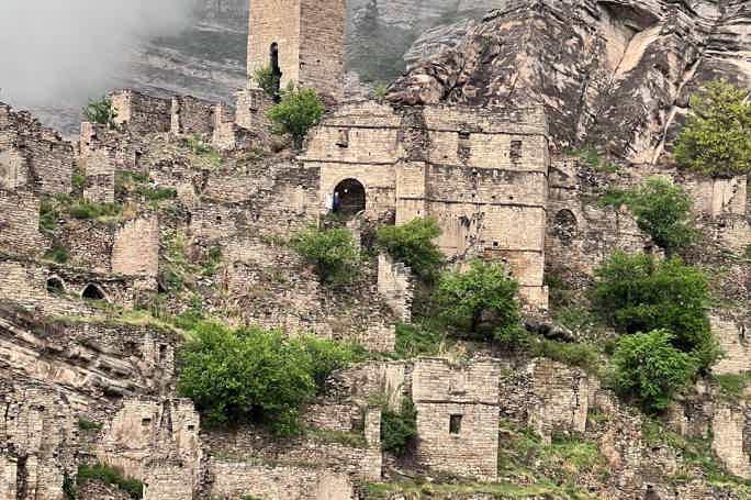 Древние села Дагестана: Кахиб и Гоор + скала Язык Тролля