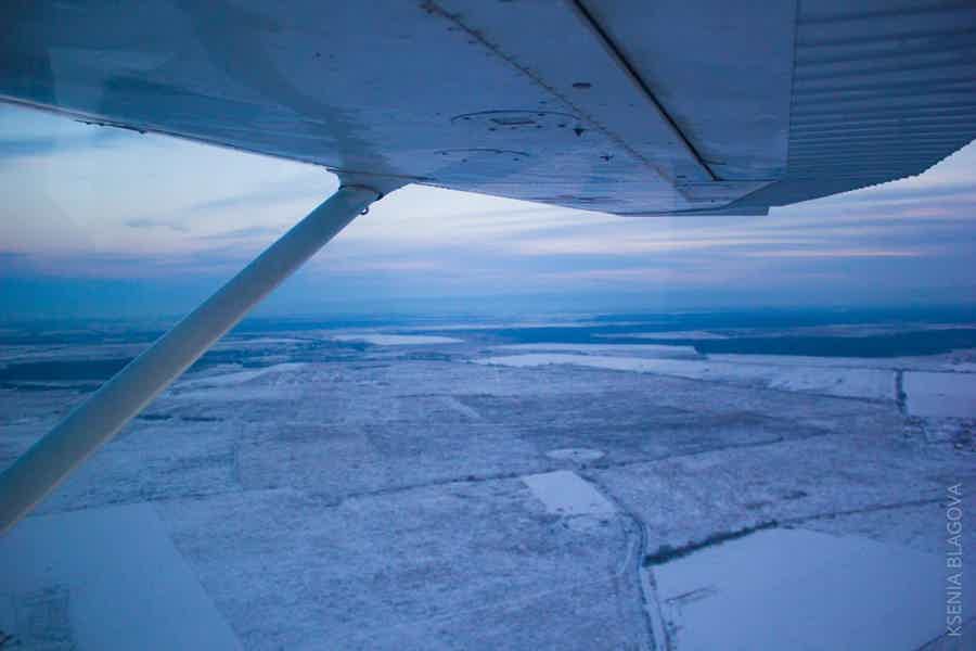 Полет над Петергофом, «Газпром Ареной», «Лахта-центром» и островами - фото 6