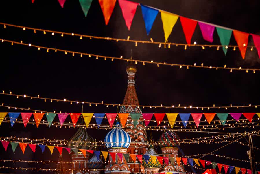 Огни новогодней Москвы - фото 1