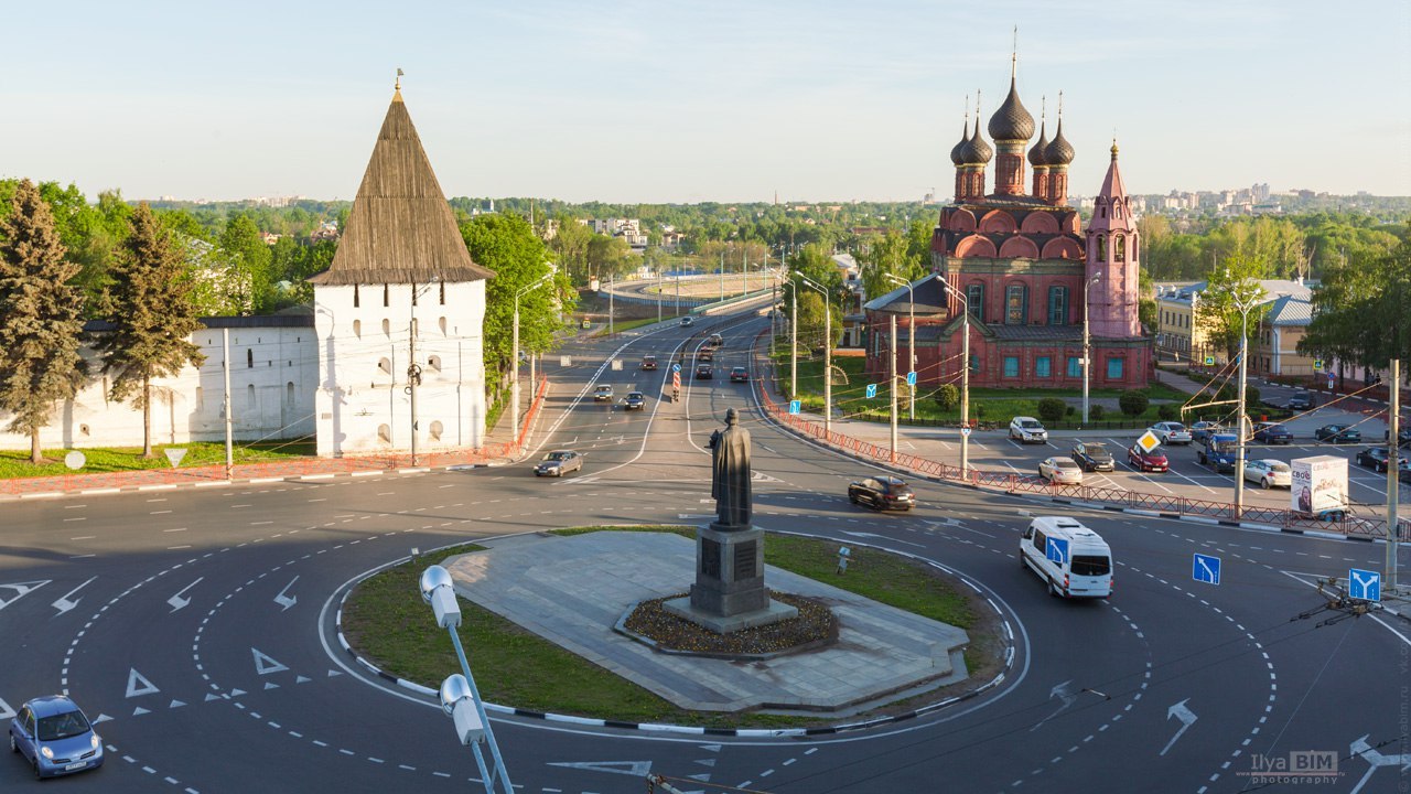Маршрут Ярославля