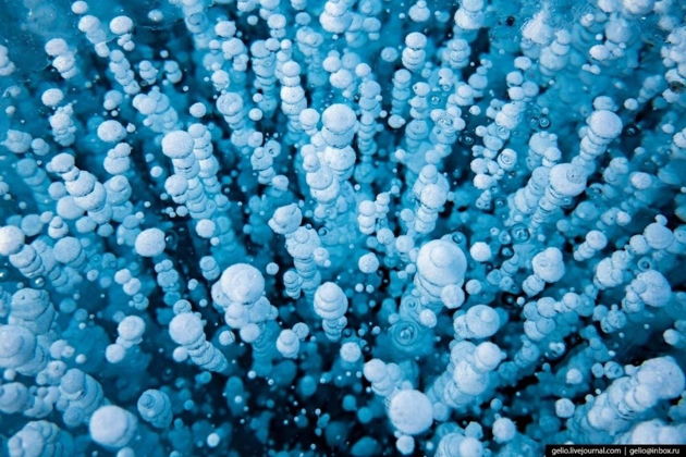 Виды Хрустальный лёд Байкала в Большом Голоустном