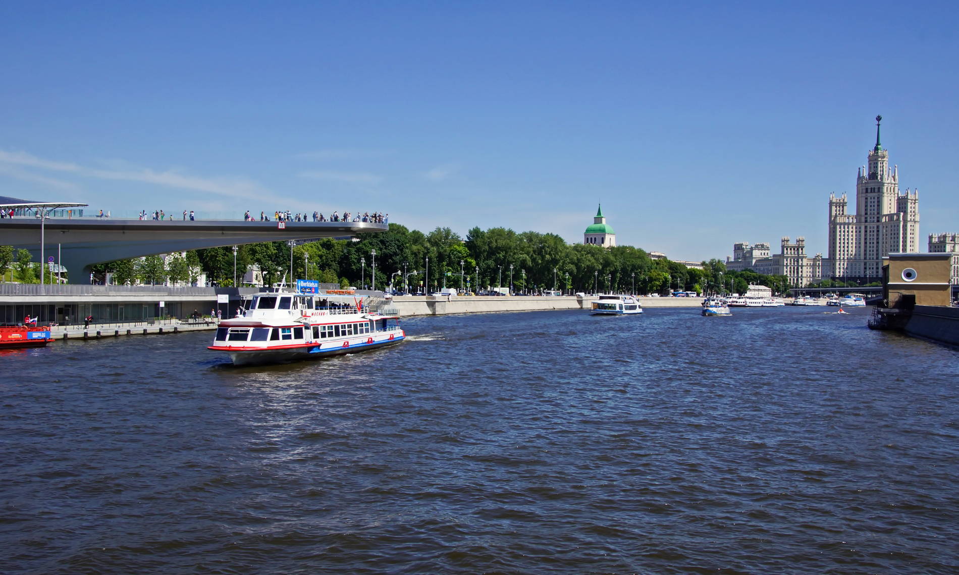 Речная прогулка «River tour» по Москве-реке