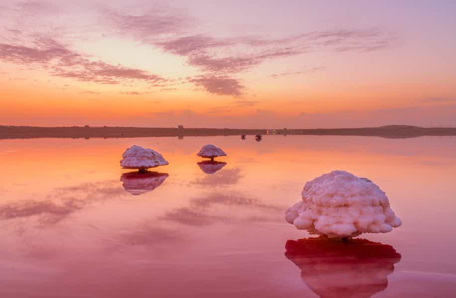 Уникальная природа Апшерона: Розовое озеро, Розовые горы и гора Беш Бармаг - фото 5