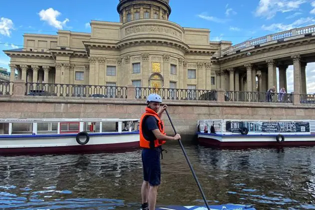 На сапах по центру Петербурга — фото 3