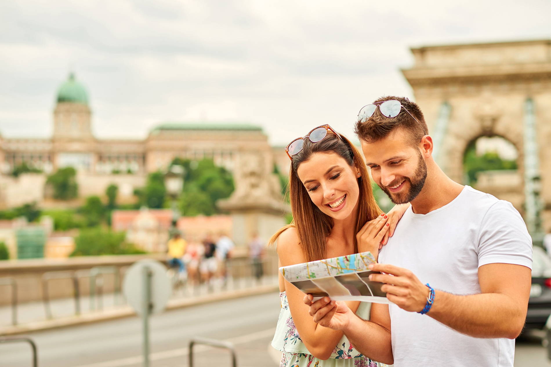 Couple in Budapest