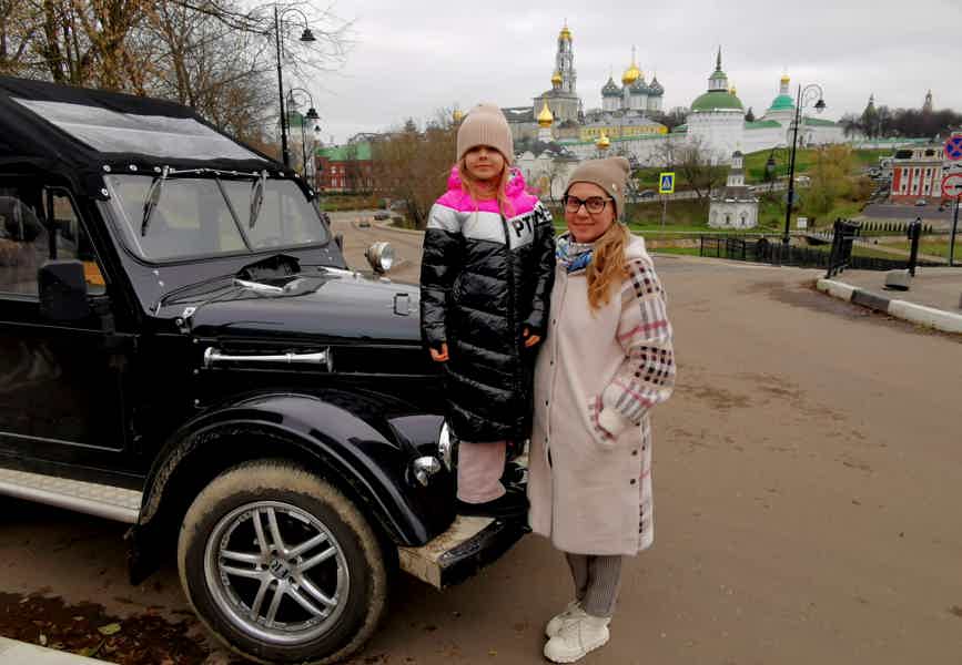 Зимний Сергиев Посад на винтажном авто с чаем или глинтвейном - фото 3