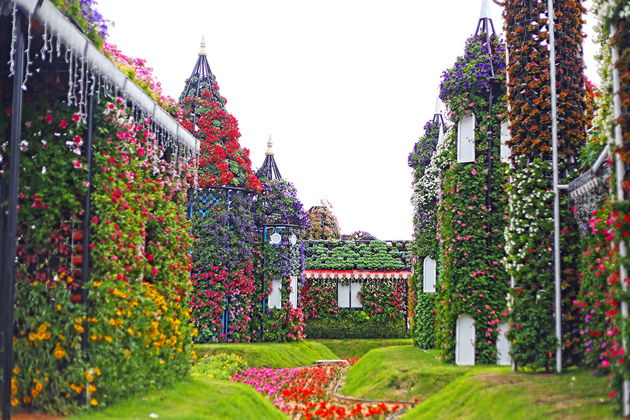 Главное изображение экскурсии - Парк цветов Miracle Garden и ярмарка Global Village