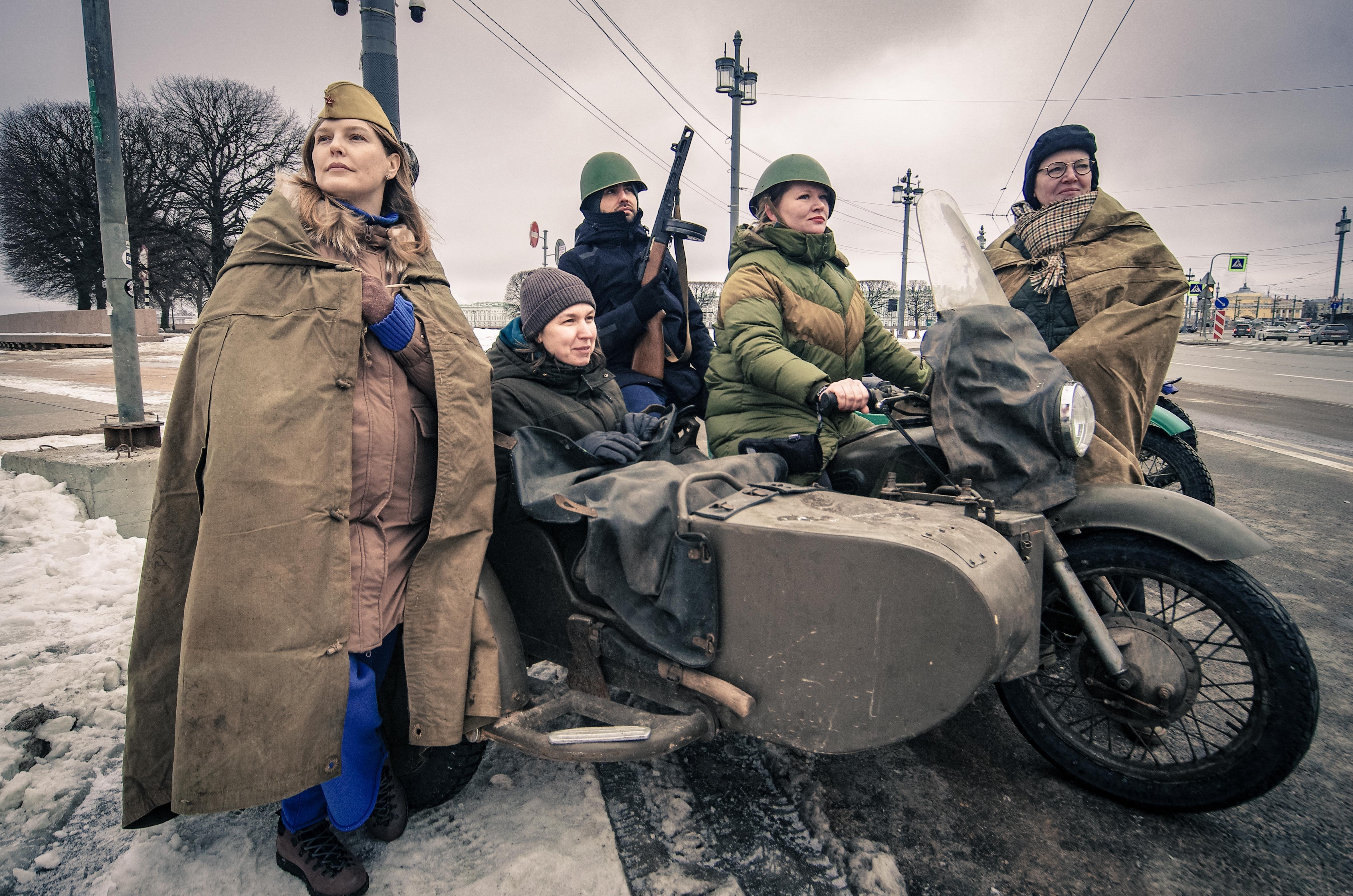 Мотопрогулка «Советский Ленинград» на мотоциклах с коляской