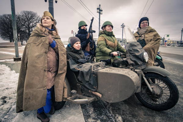 Мотопрогулка «Советский Ленинград» на мотоциклах с коляской