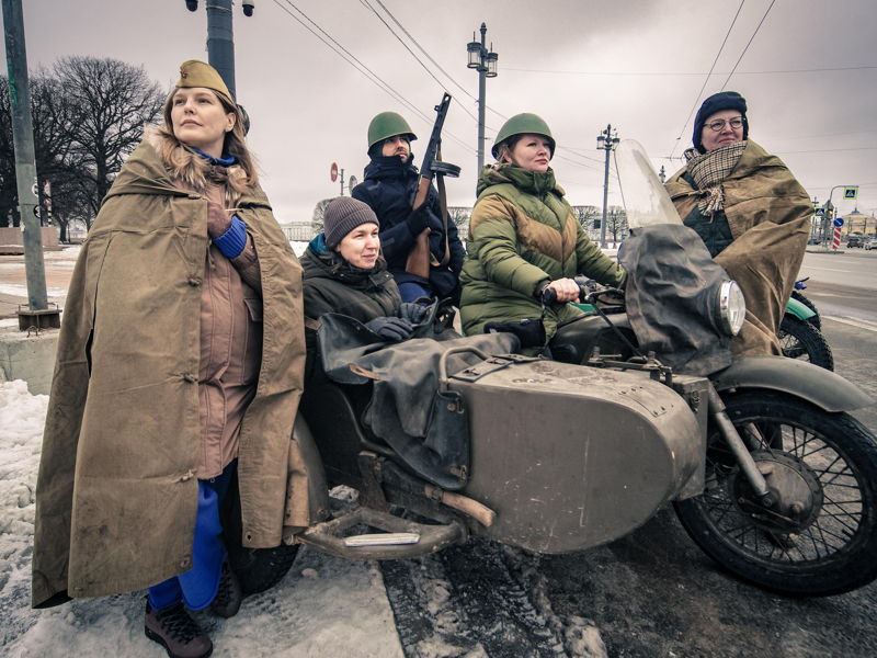 Мотопрогулка «Советский Ленинград» на мотоциклах с коляской  - экскурсия в Санкт-Петербург, Россия
