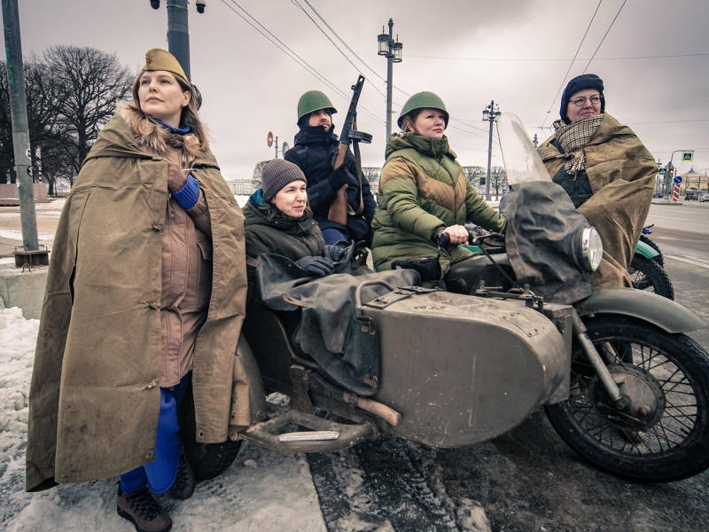 Мотопрогулка «Советский Ленинград» на мотоциклах с коляской