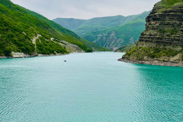 Сулакский каньон и аул Зубутли