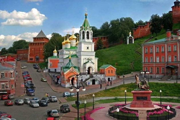 Главное изображение экскурсии - Автомобильно-пешеходная экскурсия по Купеческому Нижнему Новгороду 