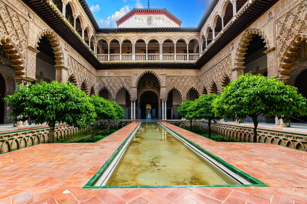Королевский Алькасар в Севилье - билет во дворец и сады