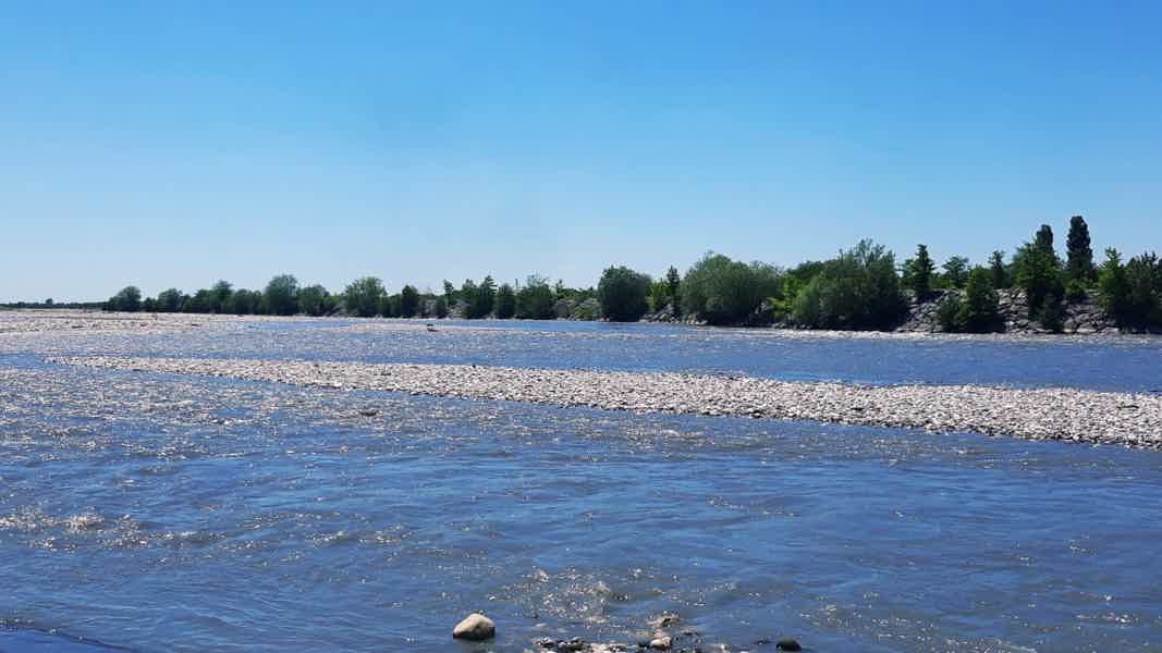 Край горных каньонов, рек, озёр и водопадов. Древний монастырь Мартвили - фото 4