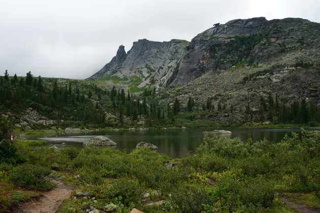 Экскурсия на Висячий Камень, Ергаки — фото 3
