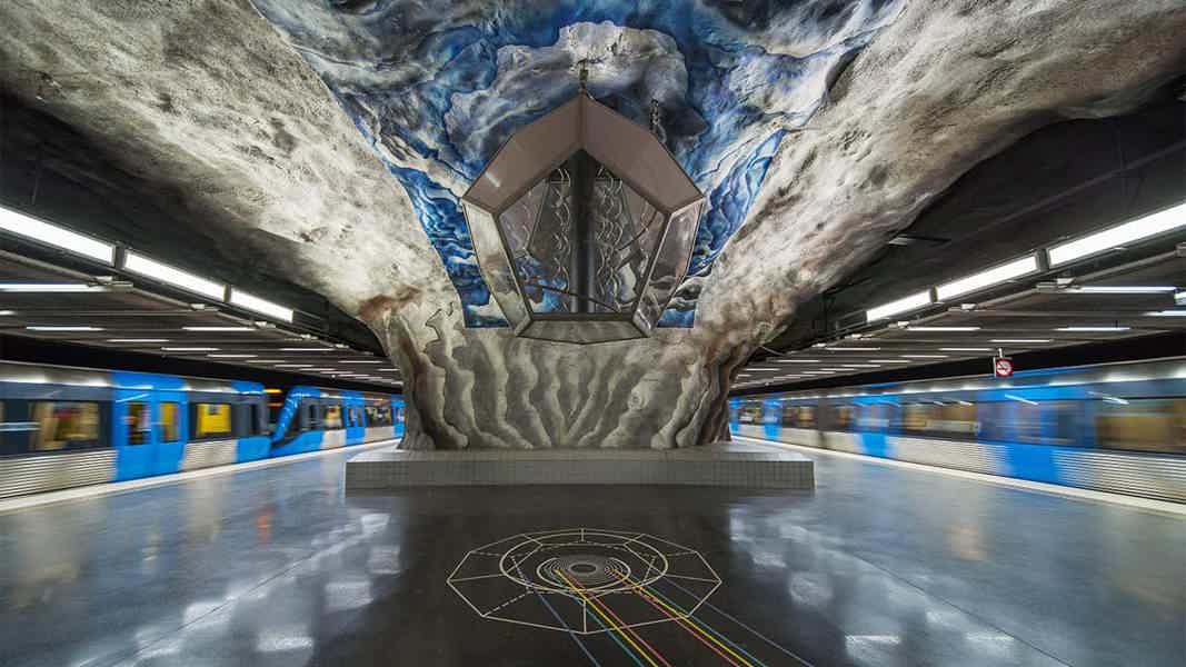 Экскурсия по синей ветке метро Стокгольма - фото 3