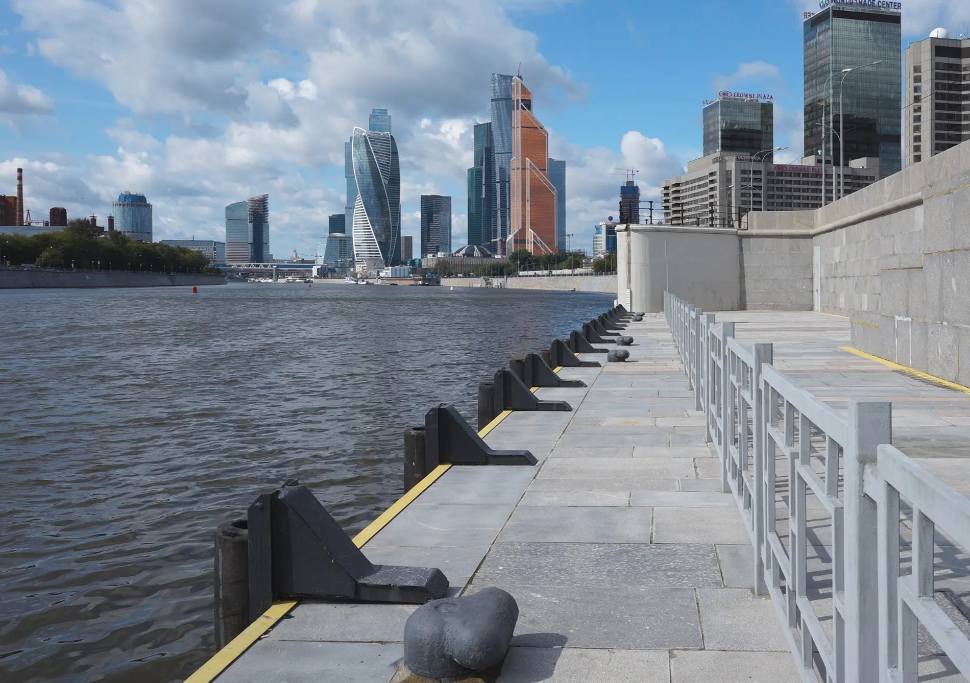 Причалы Москвы