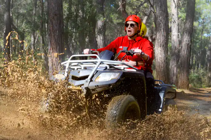 Сафари на квадроциклах  в окрестностях водопада Куршунлу