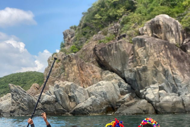 Нячанг: всё включено - плавание с рыбами, горки и бар на воде