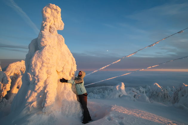 Виды 4в1: Гора Полюд, скала Ветлан, пещера с окаменелостями, «ряжи» на реке Вишера