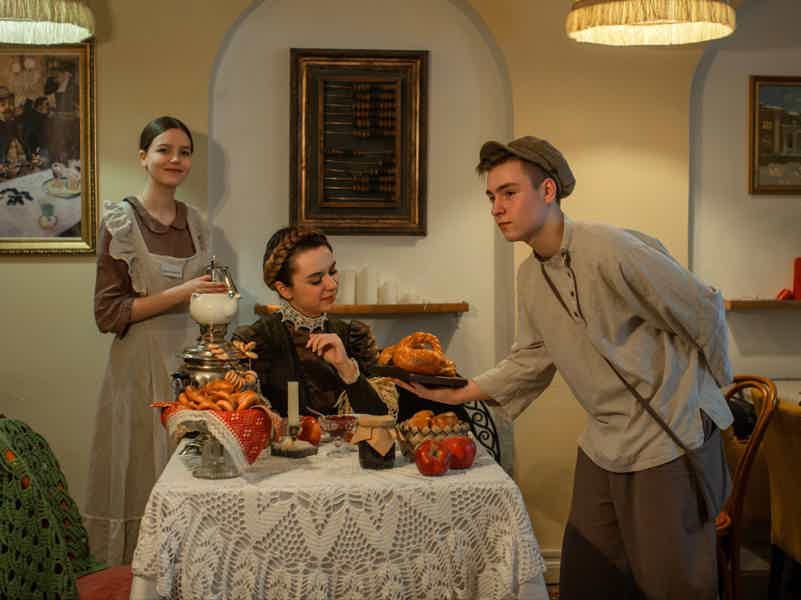 Интерактивная  программа с Купцом/Купчихой «Костромской обед» - фото 4