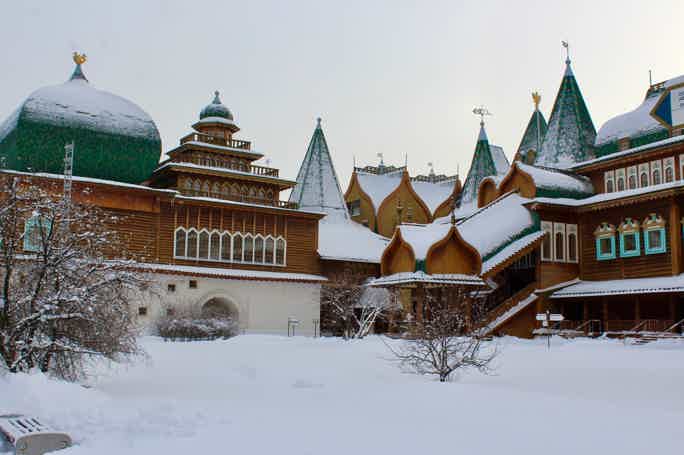 Деревянный дворец Алексея Михайловича в Коломенском