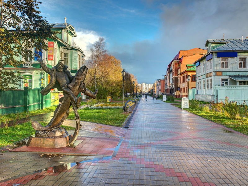 Экскурсия по проспекту Чумбарова-Лучинского в Архангельске - экскурсия в Архангельск, Россия